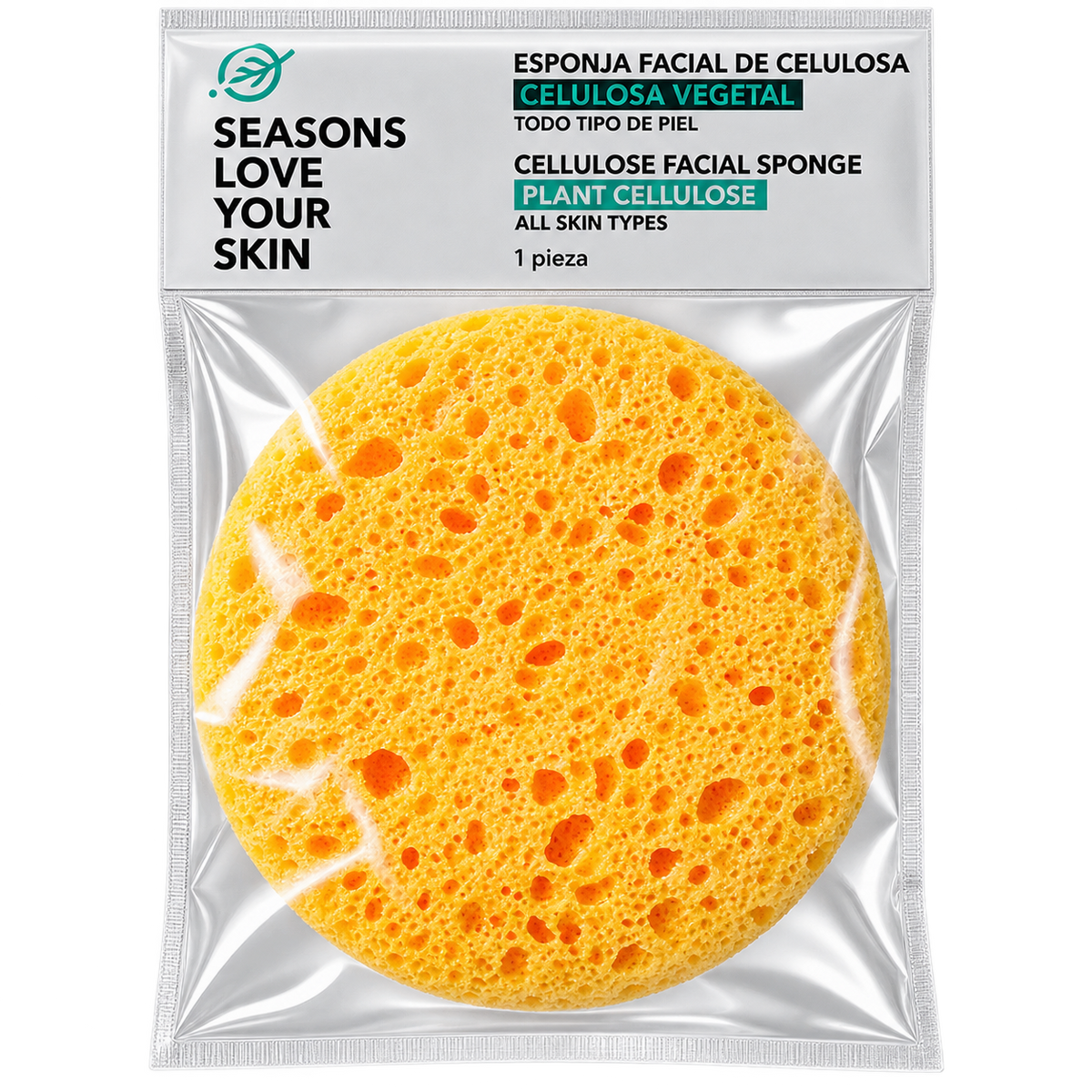 Esponja Facial de Celulosa