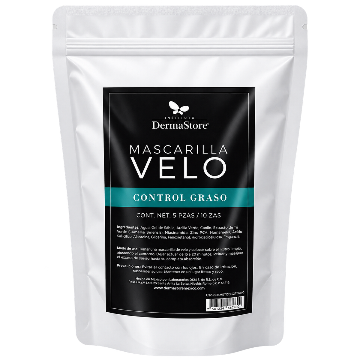 Mascarilla Velo Control Graso