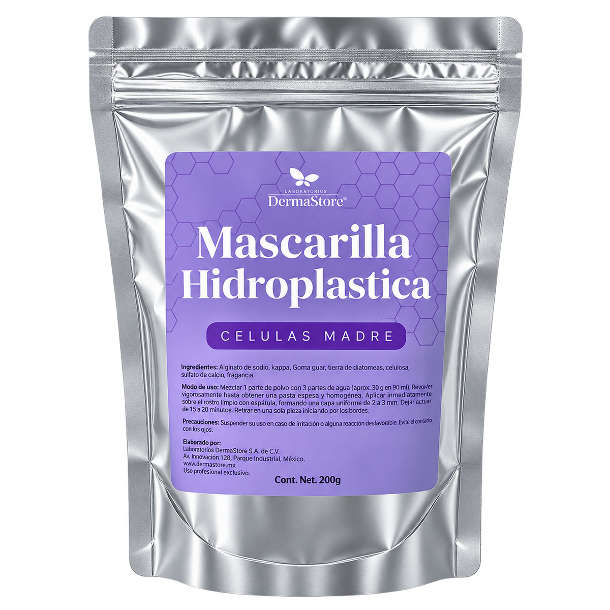 Mascarilla Plastica Células Madre