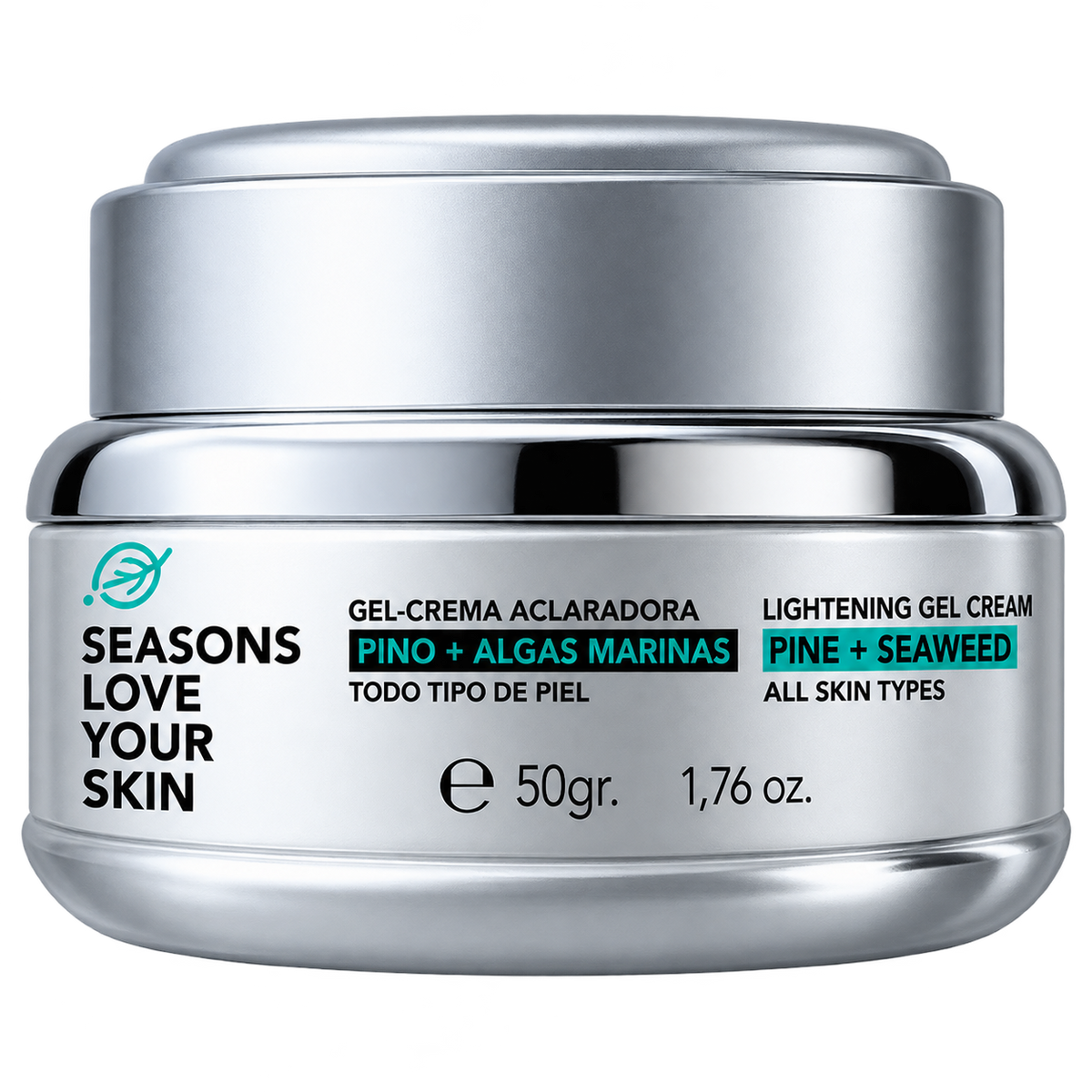 Gel Crema Aclaradora (pino + algas marinas)