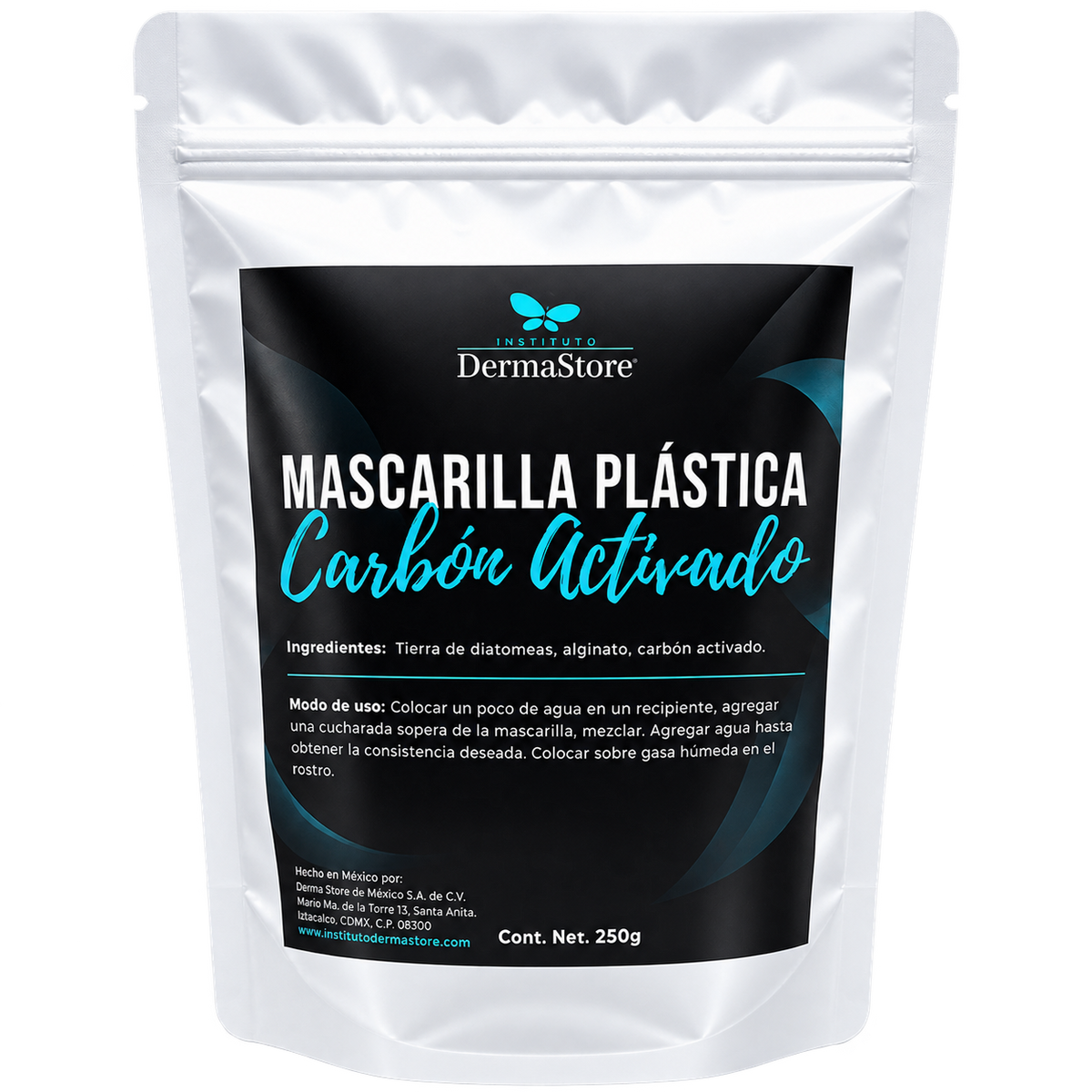 Mascarilla Plastica Peel Off Carbón Activado