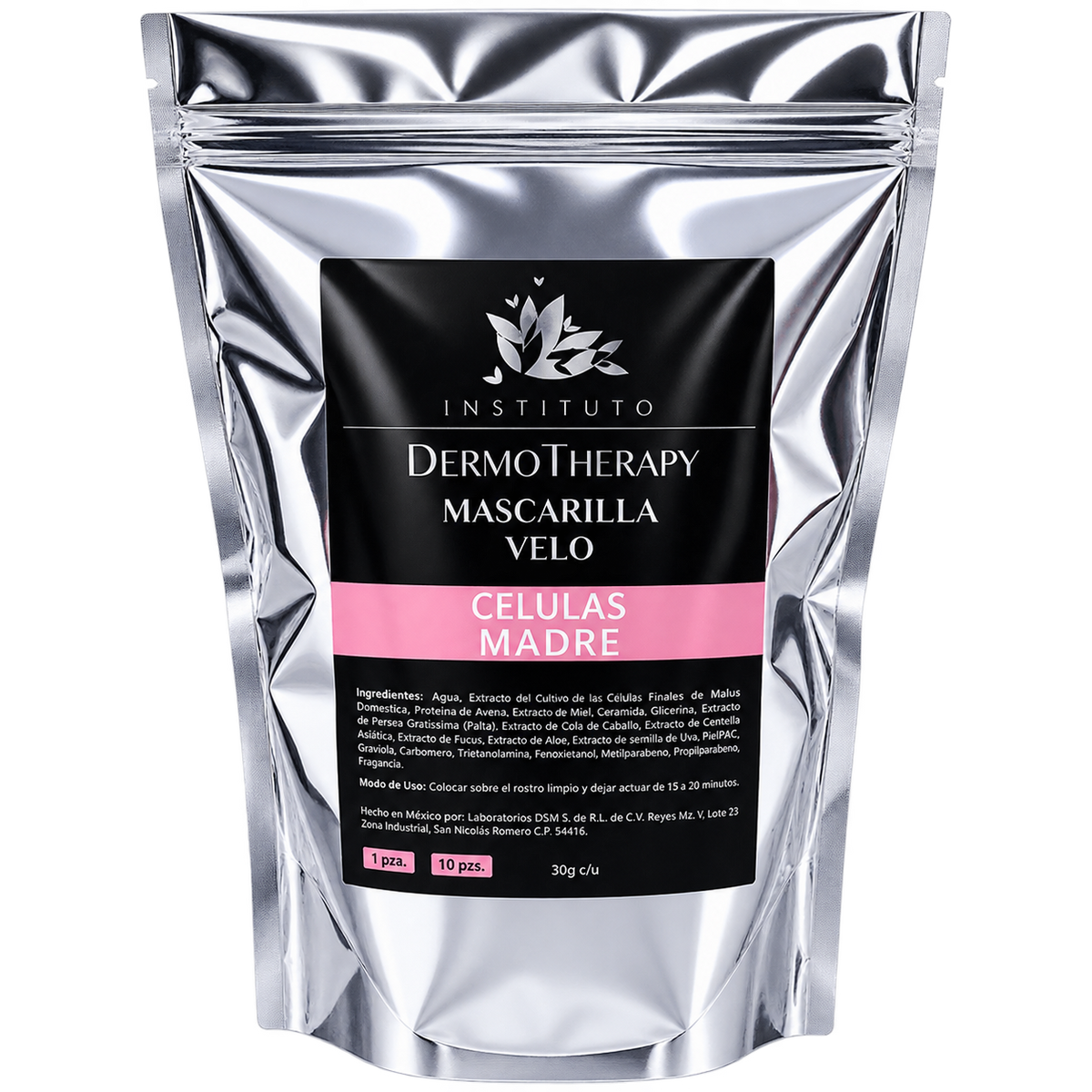 Mascarilla Velo Células Madre